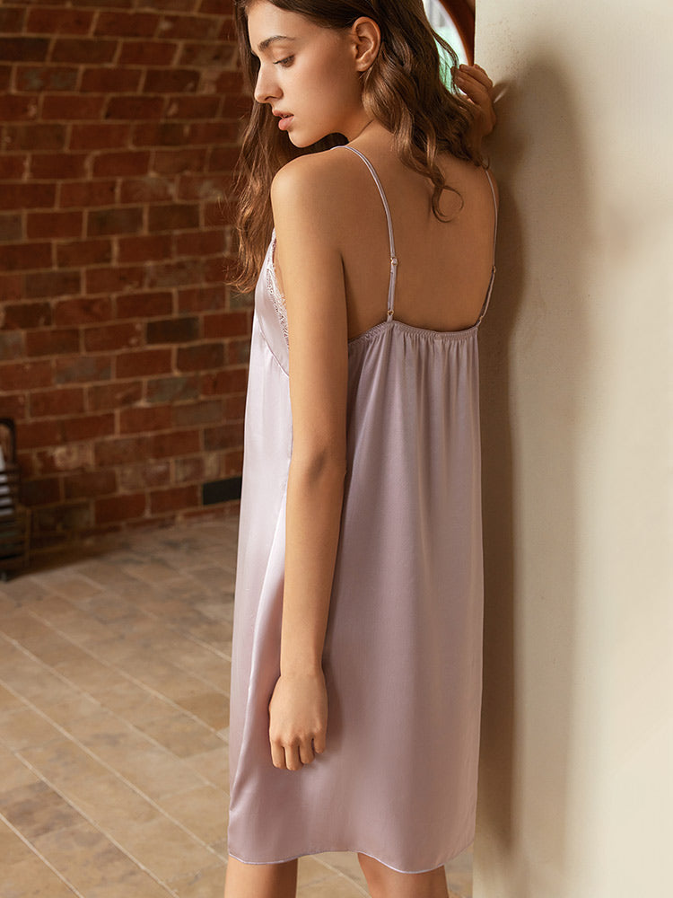Lace Silk Chemise