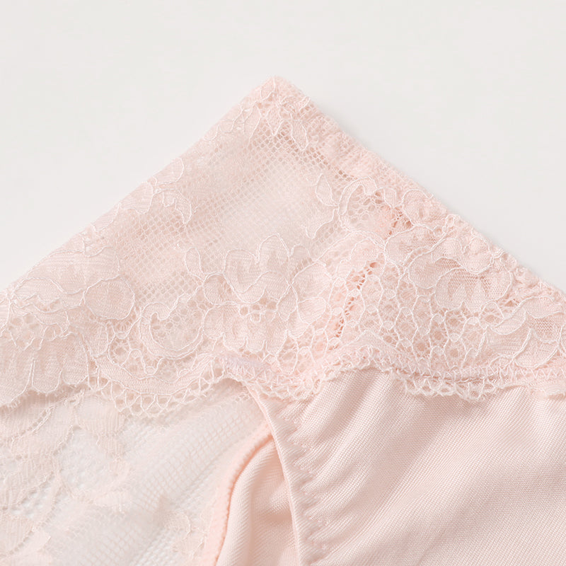 
                  
                    Mid Waist Silk Briefs
                  
                