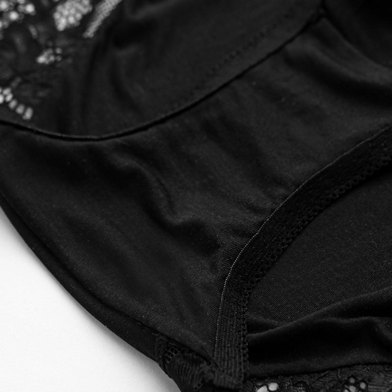
                  
                    Mid Waist Silk Briefs
                  
                