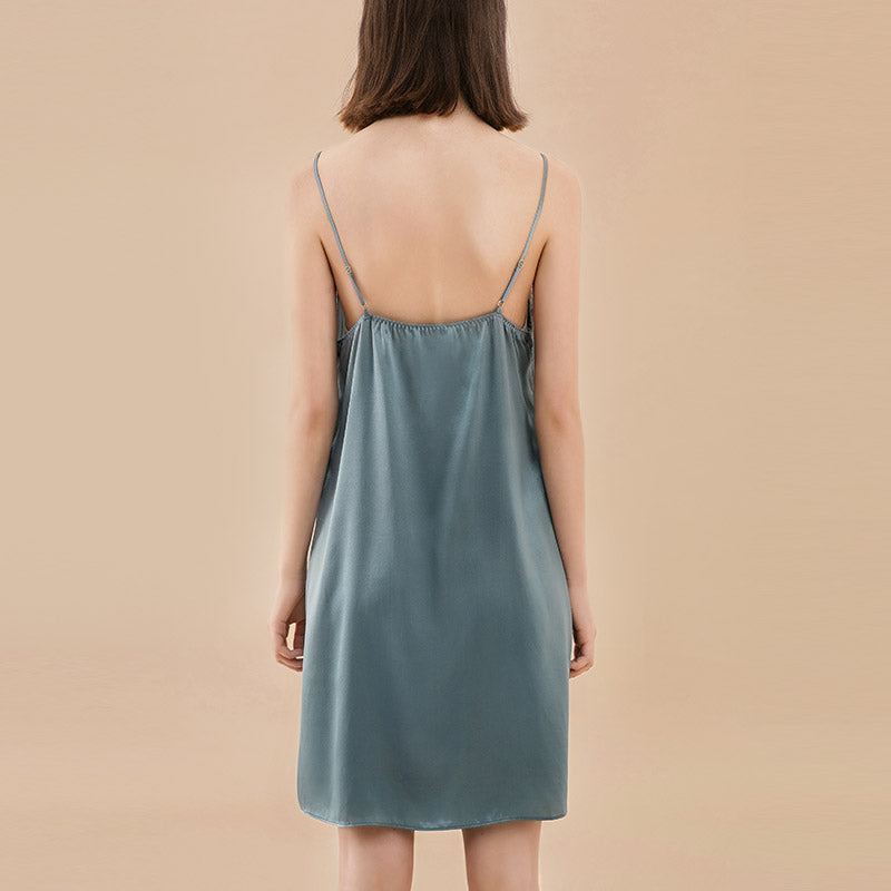 
                  
                    Lace Silk Chemise
                  
                