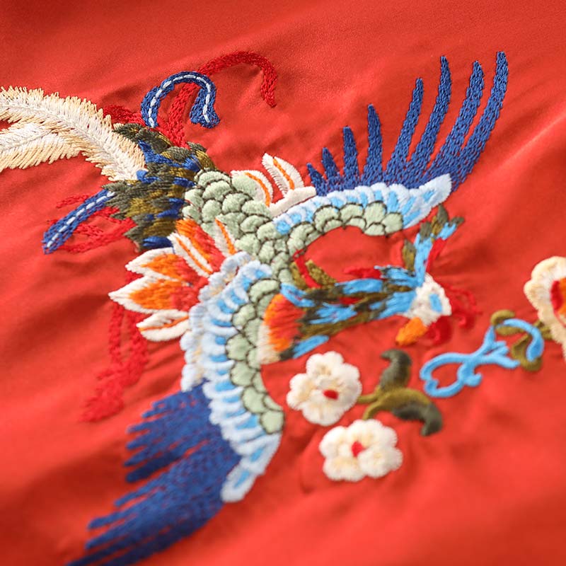
                  
                    Phoenix Embroidery Silk Chemise
                  
                