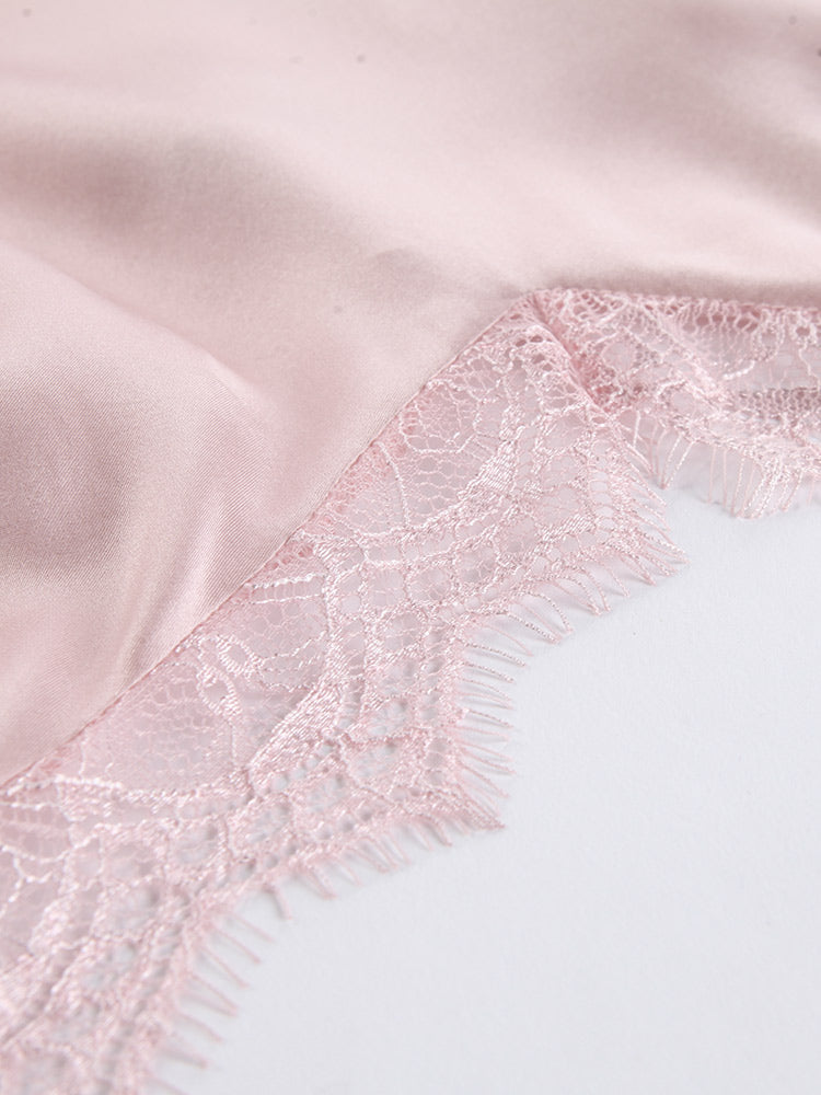 
                  
                    Lace Silk Chemise
                  
                
