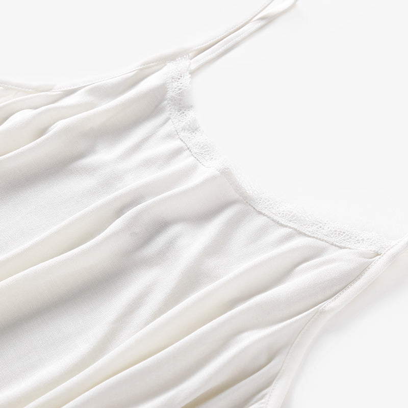 
                  
                    Basic Simplicity Lace Silk Chemise
                  
                