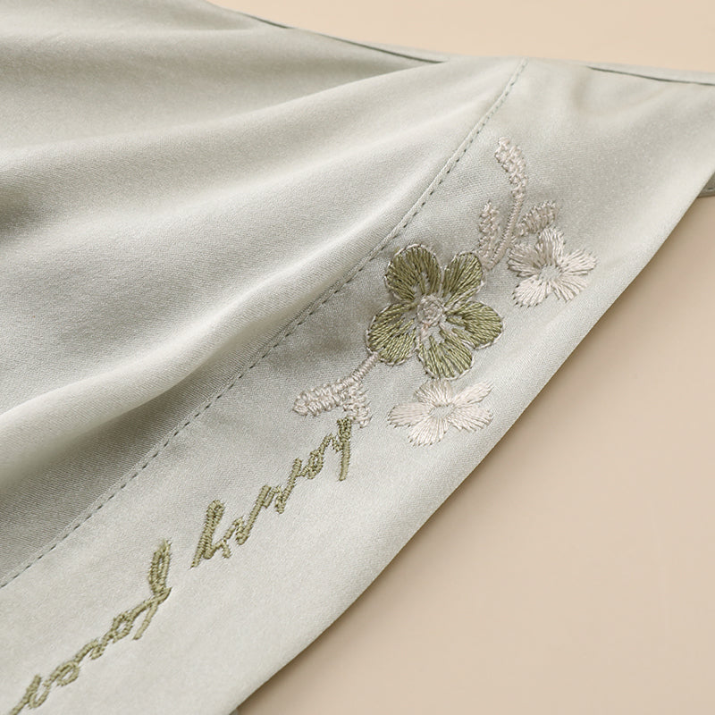 
                  
                    Embroidery Silk Chemise
                  
                
