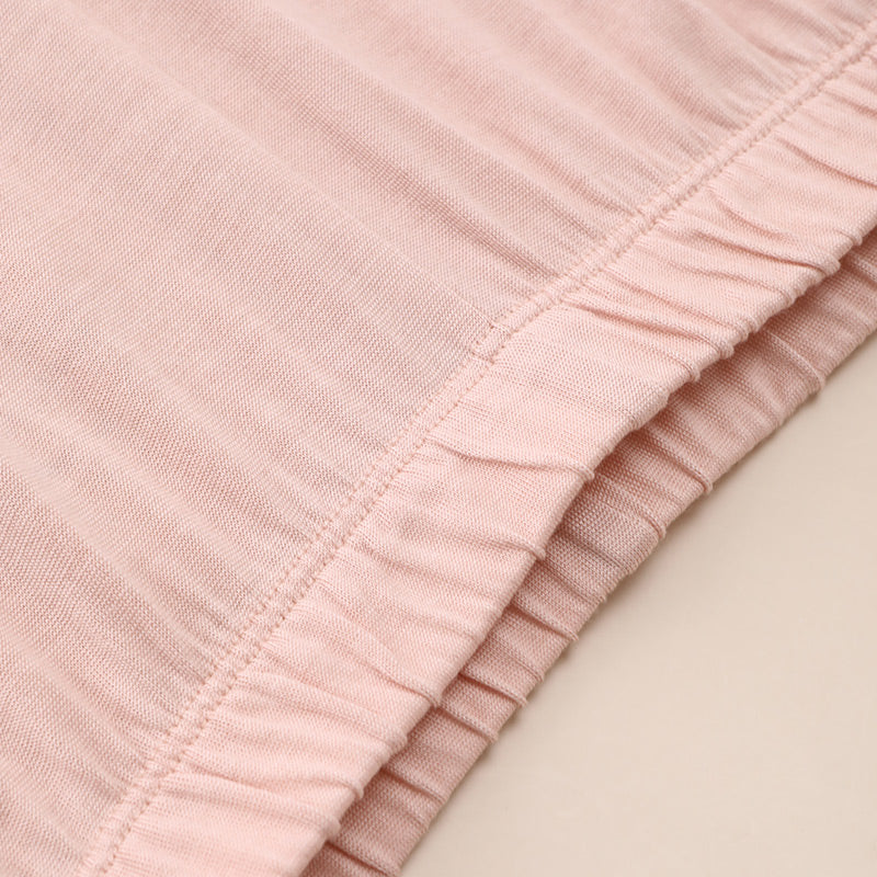 
                  
                    Silk Round Collar Long Sleeve Pajamas Set
                  
                