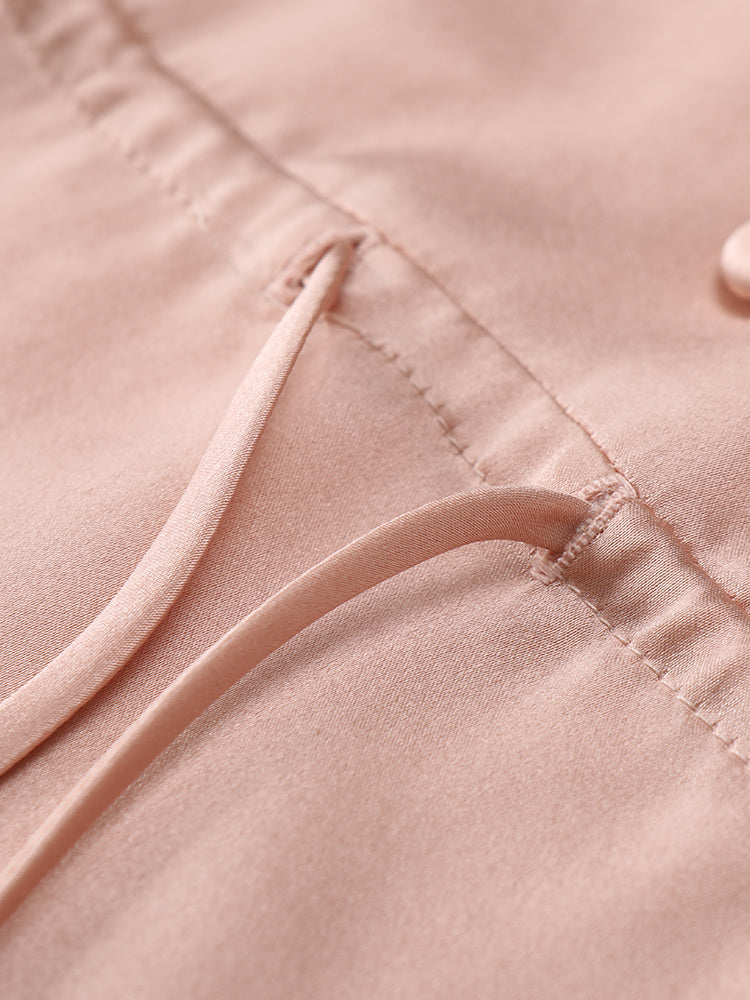 
                  
                    Lace Joint Silk Camisole Set
                  
                