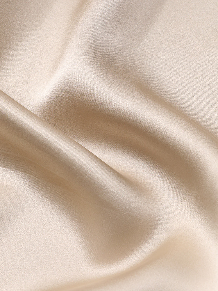 
                  
                    Heavy Weight Bow Tie Silk Night Dress
                  
                